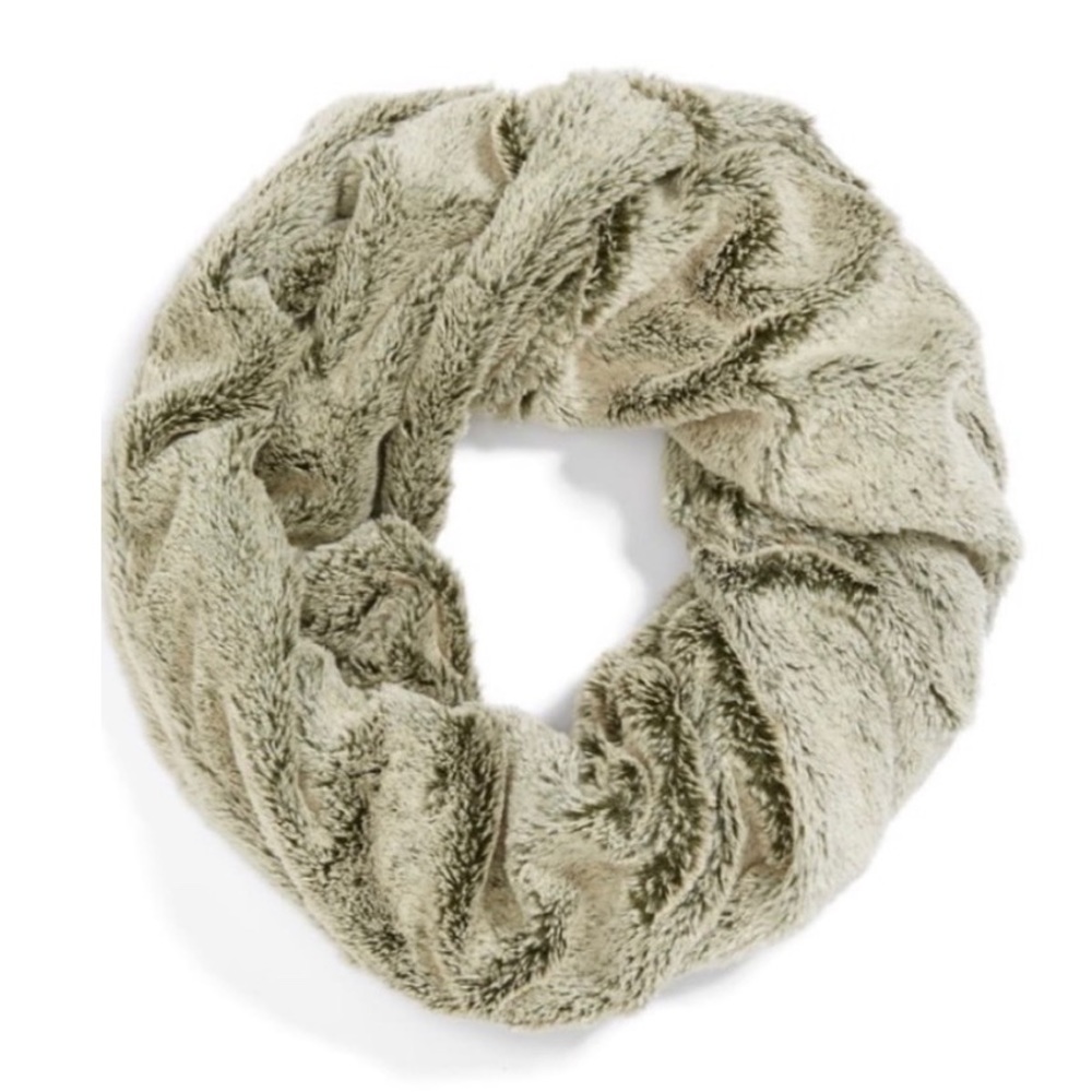 BP Faux Fur Infinity Scarf